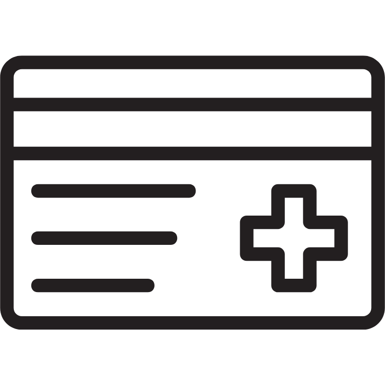 COVERED BY ALL MAJOR HEALTH (BLACK)